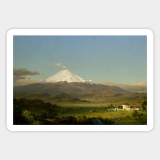 Cotopaxi by Frederic Edwin Church Magnet